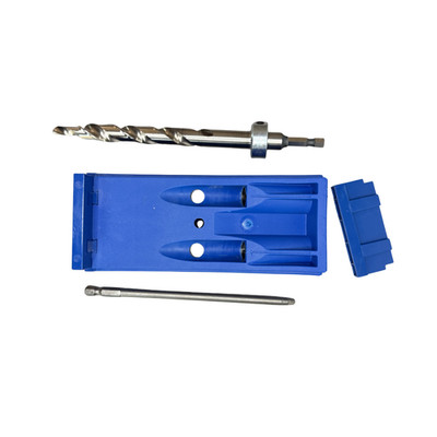 Kreg KJHD HD Pocket-Hole Joinery Jig Kit Heavy Duty Woodworking Used Tested