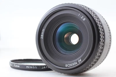 [ Near Mint ] Nikon AF Nikkor 28mm F2.8 Standard Prime Lens From JAPAN - Image 1 of 4