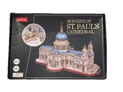 CubicFun 3D Puzzle St Paul Cathedral Modellbausatz 643 Teile versiegelt