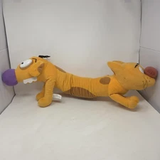 Vtg 2002 CatDog Viacom Nickelodeon Large 25” Nanco Plush Rare READ REPAIR