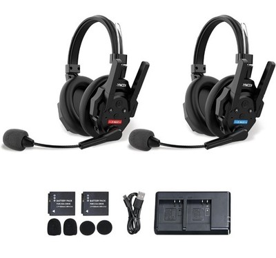 SYNCO Xtalk Xmax2 Wireless Intercom Headset Set 2 Person 2.4GHz Full-Duplex