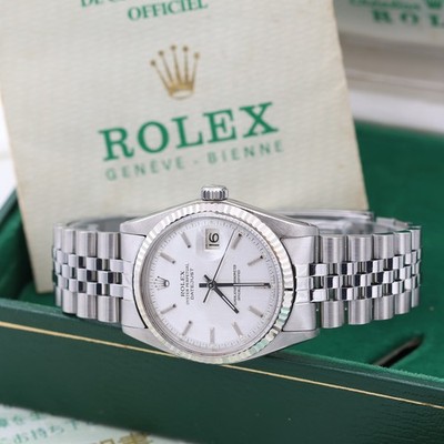 Rolex Datejust Ref. 1601 - Leinen Zifferblatt (V II) - Full Set