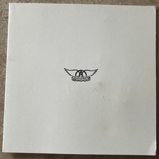 RARE Vintage Christmas Card from Aerosmith Limited Edition w/ Record Album Song