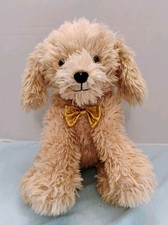 FAO Schwarz Puppy Dog Plush Golden Retriever Yellow Lab 12" Stuffed Animal