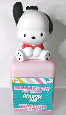 Hello Kitty and Friends Squish'ums Pochacco Bullsitoy Foam Squishy Figure