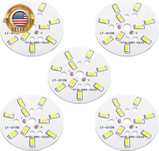 5 Pcs 5w 44mm 300ma Dia Led Chip Bulb 5730 120lmw 6500k Led Light Chip Bead Sup 5 Pcs 5w 44mm 300ma Dia Led Chip Bulb 5730 120lmw 6500k Led Light Chip Bead Sup