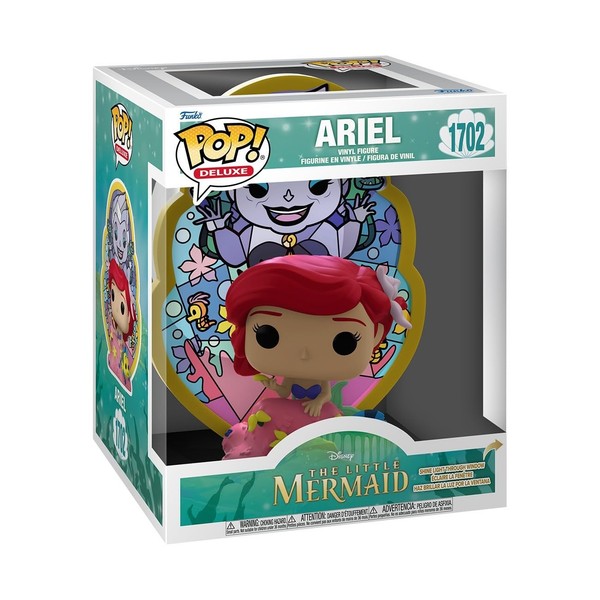 Funko Pop! Deluxe: Little Mermaid - Ariel - (Glass) - Vinyl-Sammelfigur - Gesche-image