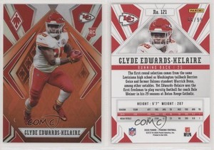 2020 Panini Phoenix Rookies Orange /99 Clyde Edwards-Helaire #121 Rookie RC