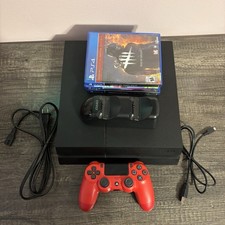 Sony PlayStation 4 PS4 Console Bundle 500GB READ DESCRIPTION