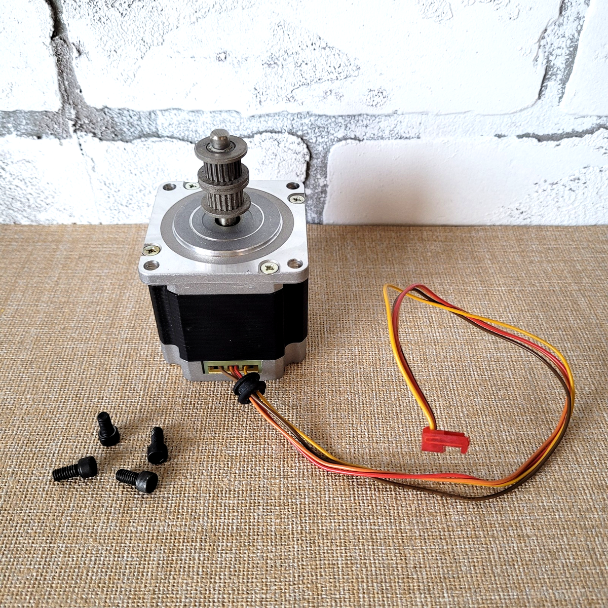 Zebra Printer 105SL Main Drive Stepper Motor STP-58D306 33801 w
