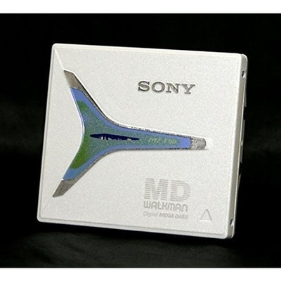[Used] SONY MZ-E90-W MD Walkman, Confirmed Operation