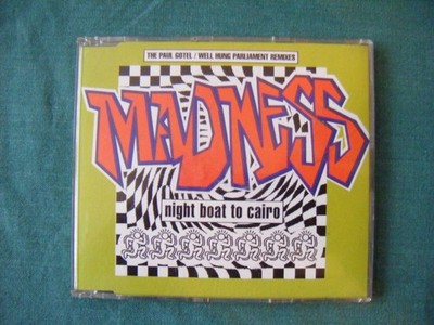 Madness - Night Boat To Cairo - 5 track CD Single -  VG