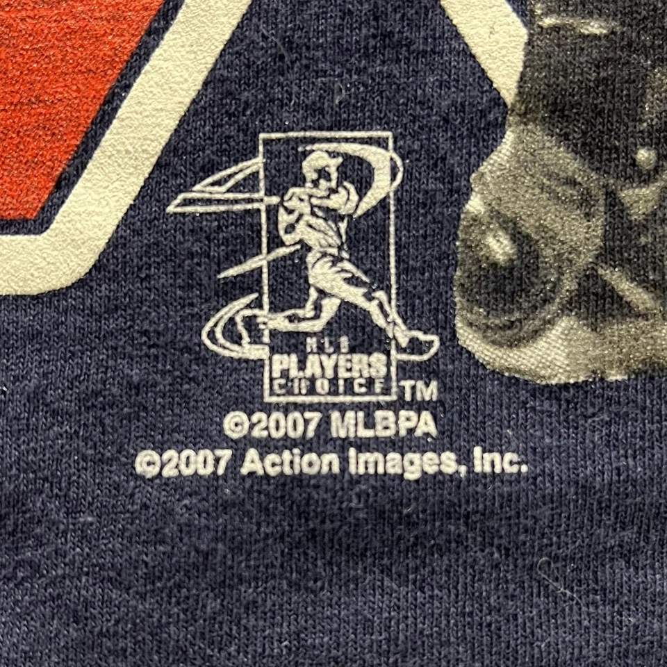 CAMISETA MEDIANA VINTAGE '07 Y2K BOSTON RED SOX DUSTIN PEDROIA MLB IMÁGENES DE ACCIÓN Foto 4 de 4