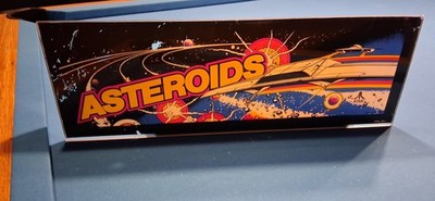 1979 Atari Asteroids Arcade Marquee ORIGINAL make offer