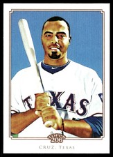 Nelson Cruz 2010 Topps 206 #130 Rangers MLB READ FREE SHIPPING AutographDen