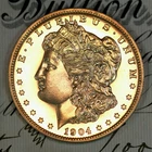 * 1904 * PRISTINE++ GEM PROOF MORGAN SILVER DOLLAR * FROM ORIGINAL COLLECTION