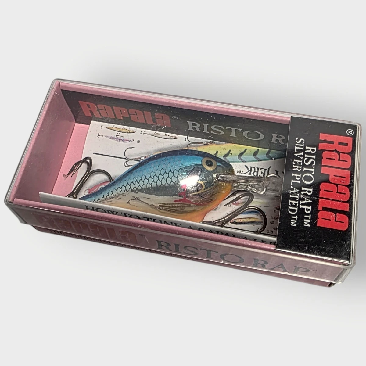 Leurre Rapala Risto Rap RR08 Flottant – 80mm – Pour Brochet Et Perche