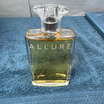 Vintage CHANEL Allure Eau de toilette 100 ml 3.4fl oz.  No Box. Not Original Cap