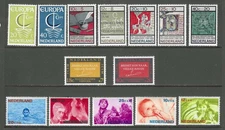 Netherlands 1966 MNH PO Fresh Year Set (see below for cat #s)! ('25 SCV $5.55)