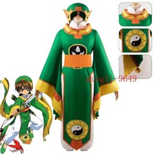 Cardcaptor Sakura Cosplay Costume Clothing Syaoran Li Battle Outfit Anime New