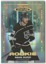 2021-22 Upper Deck Stature Photo Variant Rookie #122 Sean Durzi 72/99 LA Kings