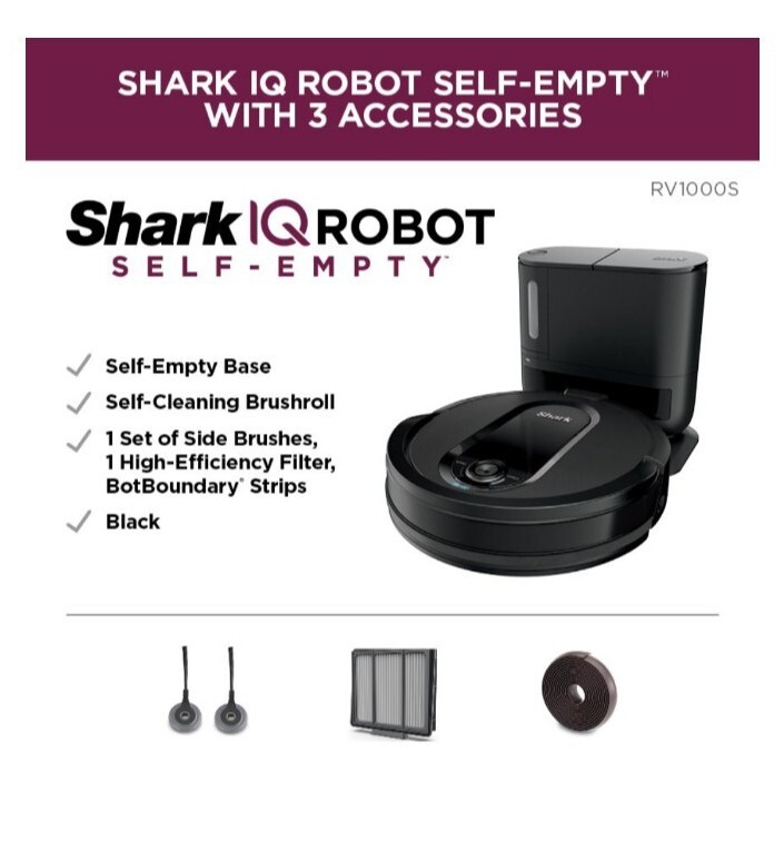 Shark RV1000S IQ Robot Vacuum Cleaner 
