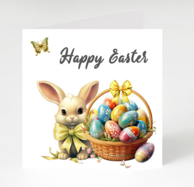 Osterkartenpaket, Frohe Ostern Karten, Osterkarten für Freunde, Familie