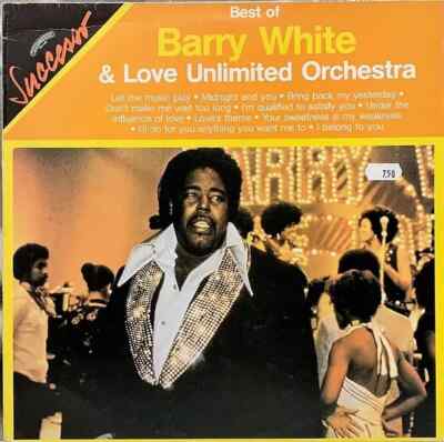 LP Barry White & Love Unlimited Orchestra Best Of Barry White & Love Unlimited