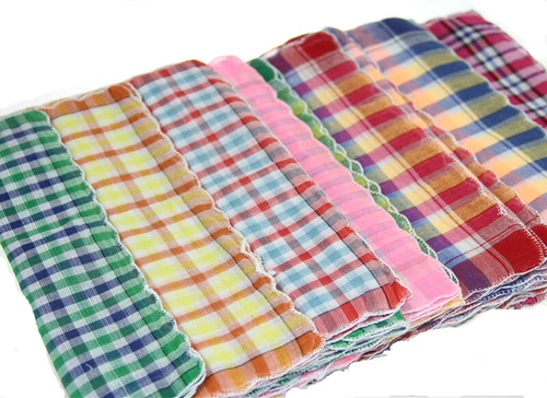 12pcs Womens Mixed Color Hankerchiefs Ladies Printed Handkerchief - Picture 5 of 8
