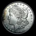 1921-D Morgan Dollar Silver ---- Gem BU Coin ---- #670Z