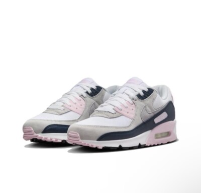 Nike Air Max 90 DM0029 106 Men's Multi Size Shoes White Pink