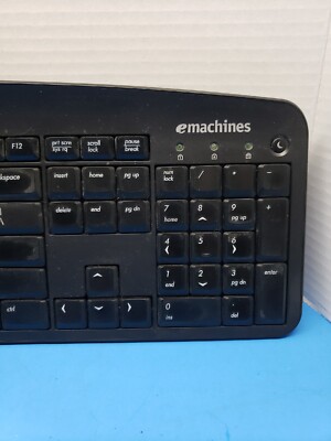 Clavier PC PS/2 EMachines KB-0511 - Disposition QWERTY Nordic, Filaire, Neuf (ouvert Jamais Utilisé)