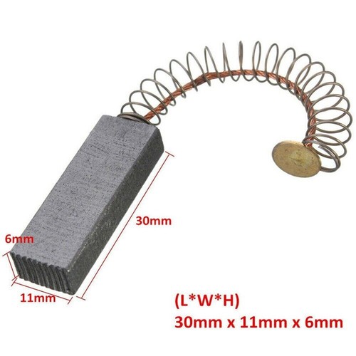 2 St��ck Kohleb��rsten Motor Kohleb��rste Set f��r elektrischen Ersatz 30*11*6mm - Picture 6 of 10
