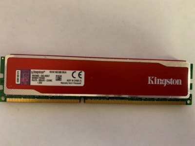 KINGSTON HYPERX RED 4GB DDR3-1600MHz PC3-12800 KHX16C9B1R/4