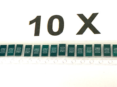 0,01R, R01, 10mOhm, 1%, 50ppm, 2 Watt  2512, ULR2-R01FT2, WELWYN, 10 Stück