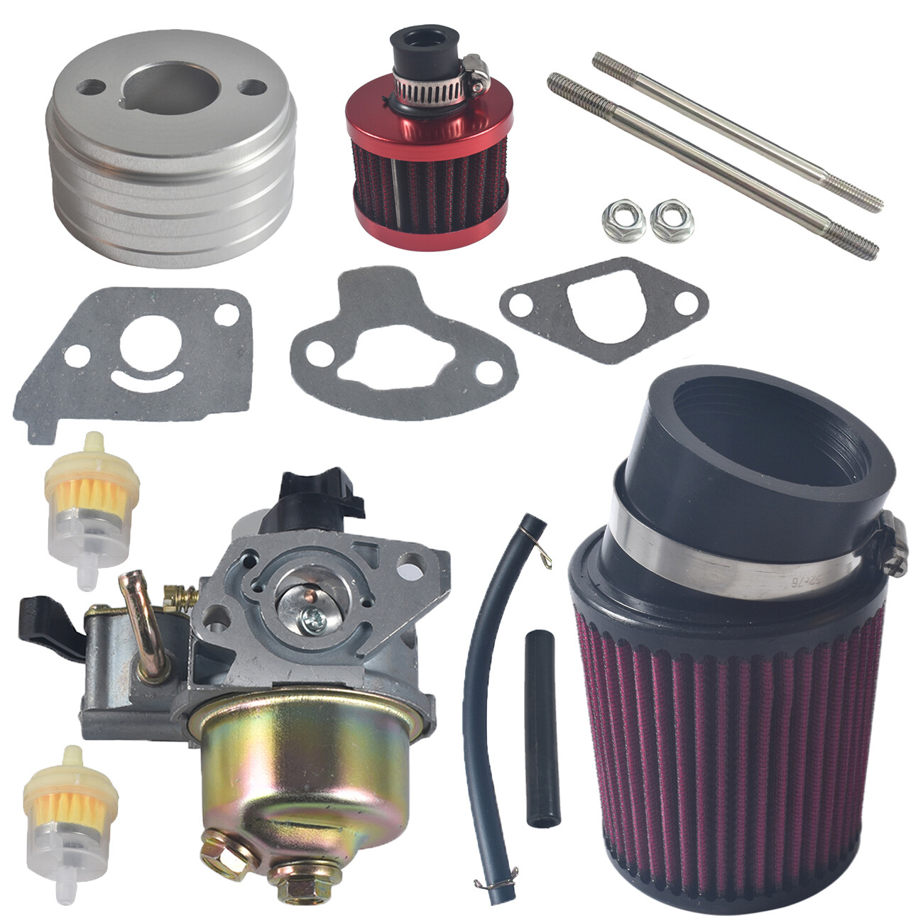 Adattatore filtro aria carburatore per Monster Mega MMB80 MMB105 Baja DB30 97cc