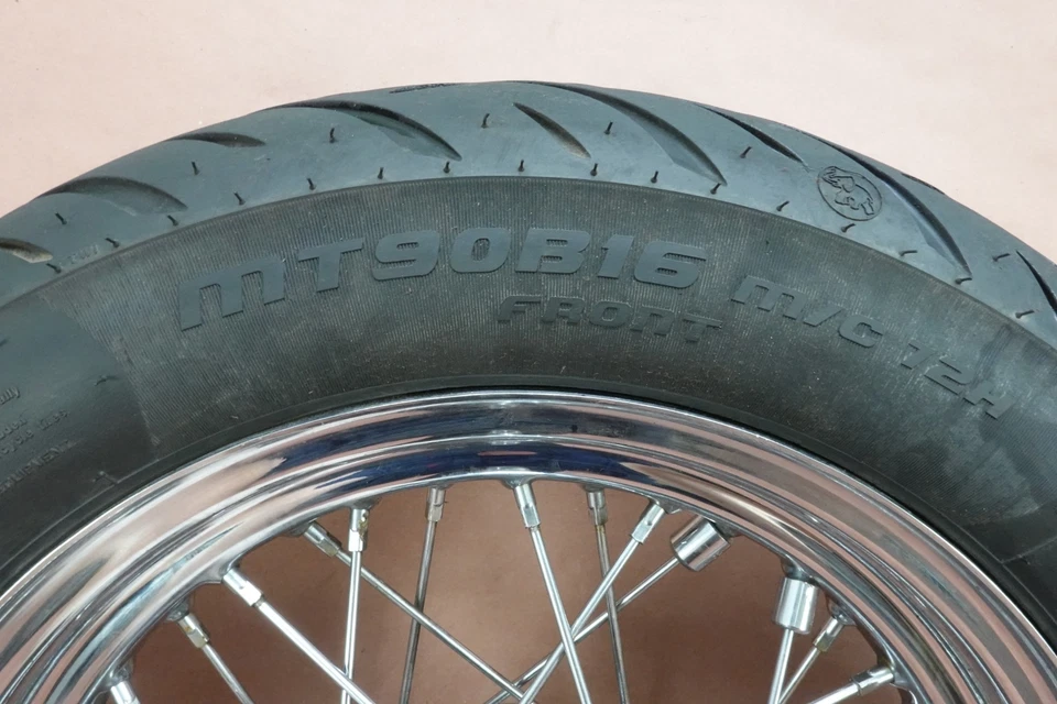 Llanta delantera Metzeler Harley Davidson Heritage Softail 2000-2011 FLSTC Foto 3 de 4