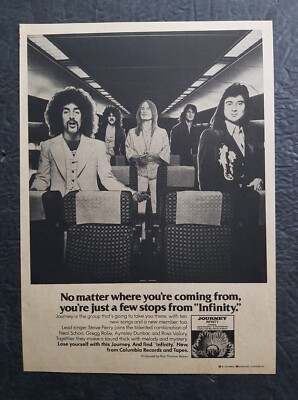 Journey Infinity Album Promo Print Advertisement Vintage 1978 | eBay