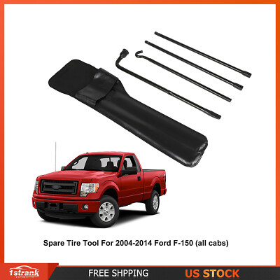 Spare Tire Tool 2004-14 for F150 Lug Wrench Extension Iron Kit Replacement Sets