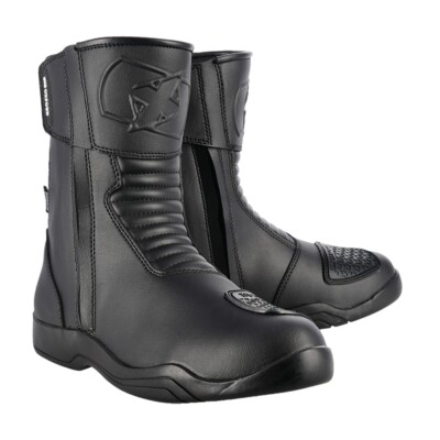 Oxford Warrior 2.0 MS Black Waterproof Motorcycle Boots Men's Sizes 41 - 46