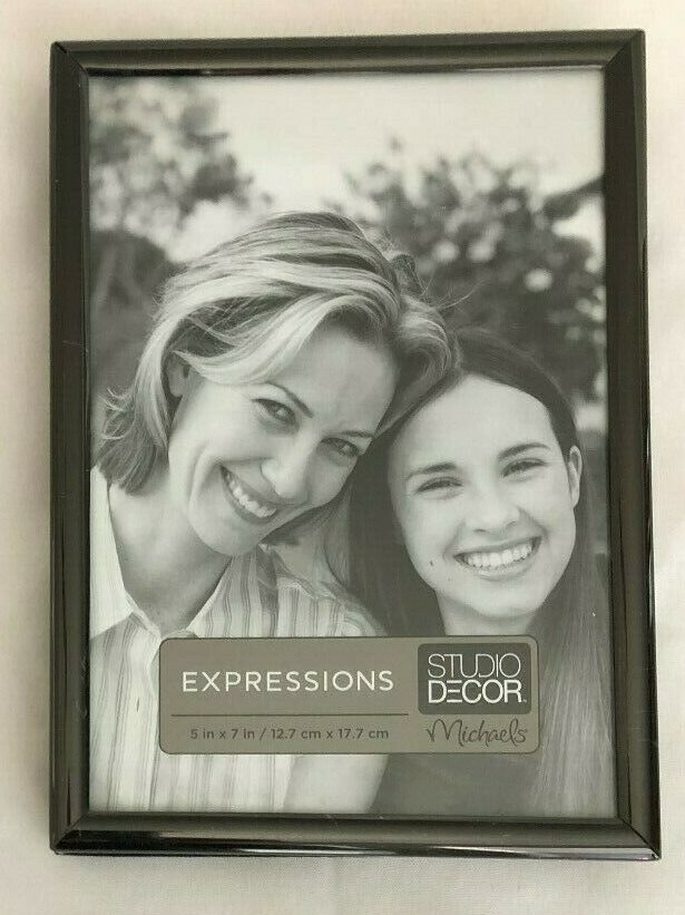 Michael's Black Metal Frame 5X7 Holds 5X7 Photo