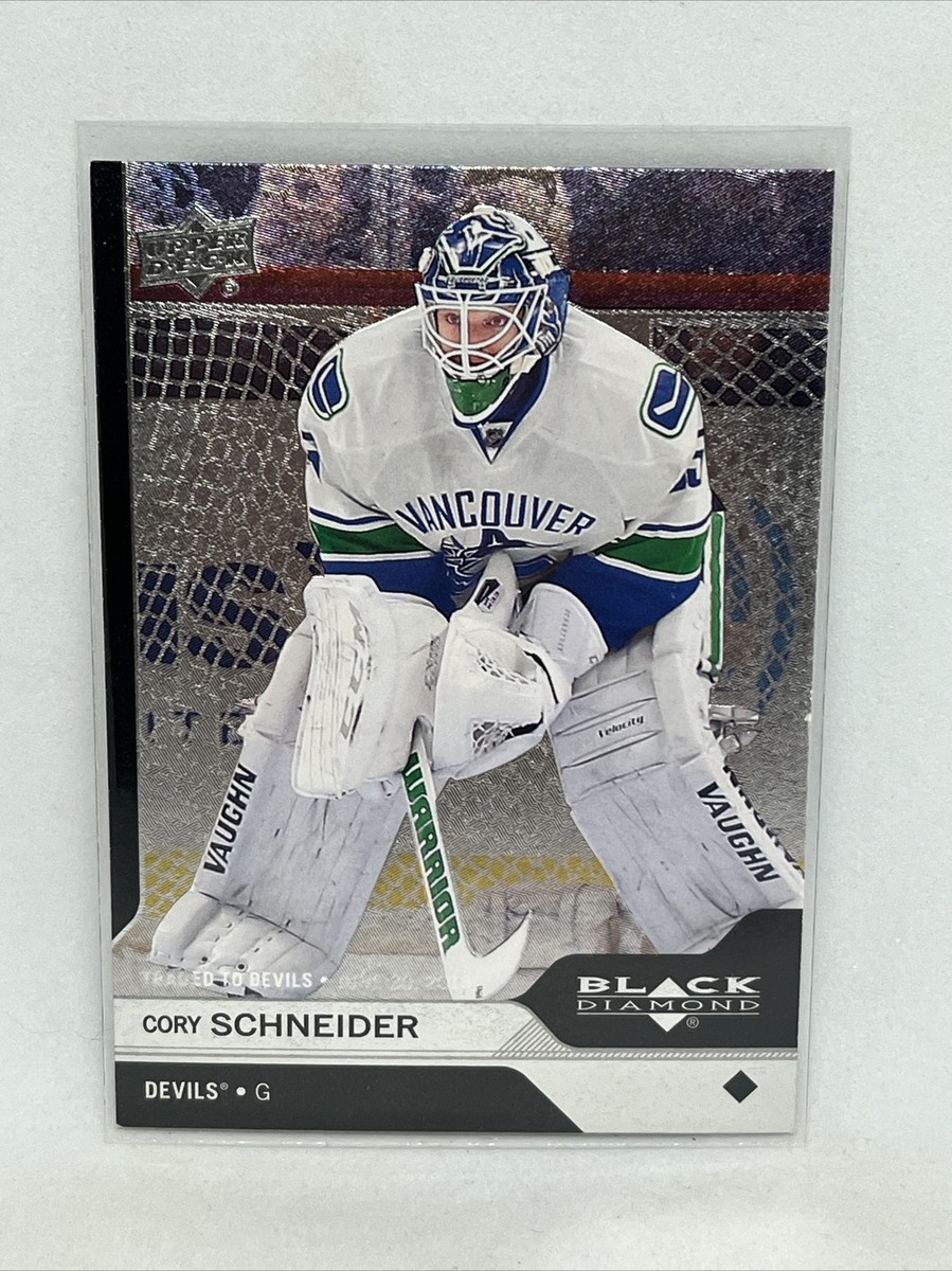 Vancouver Canucks Cory Schneider 13/14 UD Black Diamond Base