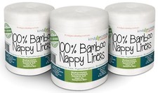 750 x Bamboo Diaper Liners, Flushable Diaper Liners, Disposable Diaper Inserts 