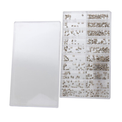 500Pcs 1.5-2.52mm Watch Case Crown Tube Assortment Watchmaker Repair box