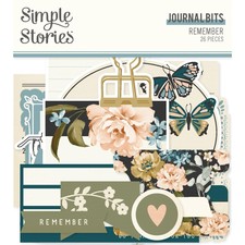 Remember Bits & Pieces Die-Cuts 26/Pkg-Journa...