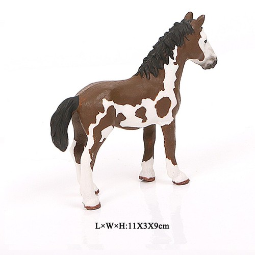 Realistic Animal Horse Models Action & Toy Figures Solid Emulation arabian Horse - Picture 28 of 53