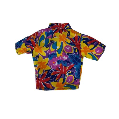 Auténtico Mattel Barbie Ken Azul Tropical Floral Vintage - Imagen 3 de 4