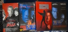 VHS - Lot Of 4 Steven Seagal Movies (See Description For Titles)