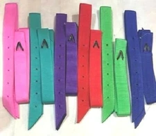 Western Horse Saddle Heavy Nylon Tie Strap + Off Billet SET many cool colors!