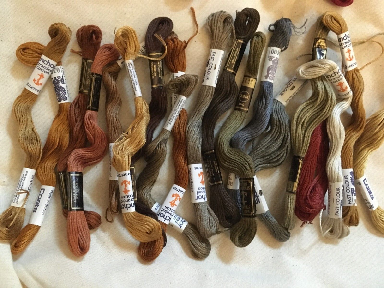 Huge bundle Anchor embroidery threads eBay